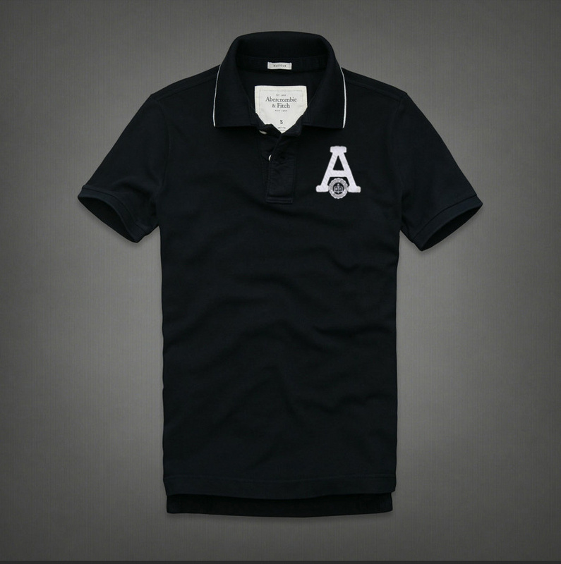 Abercrombie Fitch Hombres Polo Corto Remera AF7101